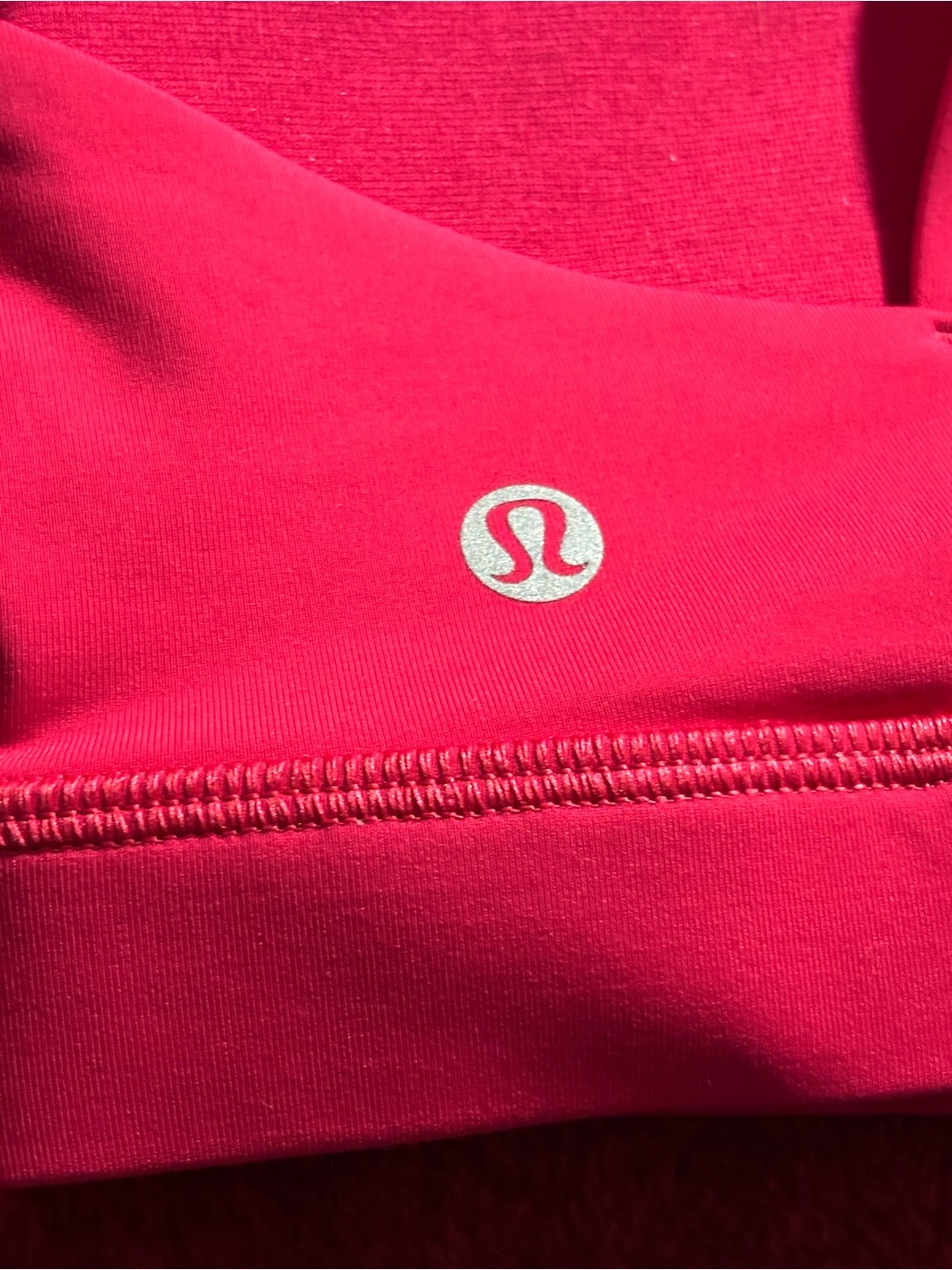 lululemon athletica Hot Pink Crossback Sports Bra size 8 - Picture 4 of 5